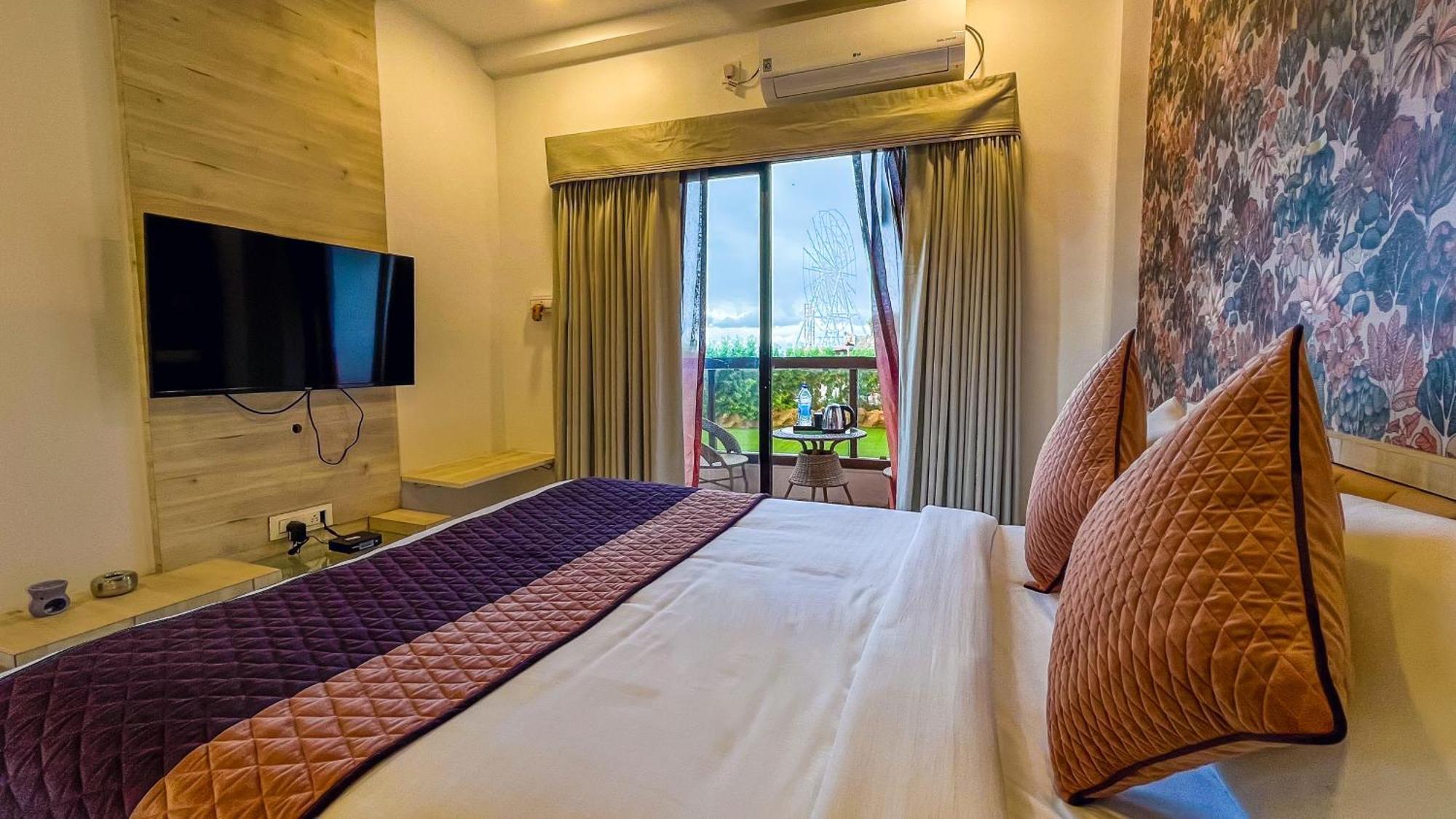 Regenta Bharti Amusement & Adventure Resort Pune, Urulikanchan Uruli Kānchān Екстериор снимка